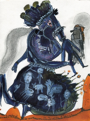 La Mangeuse d'hommes (2), 24x18 cm, 2011.jpg