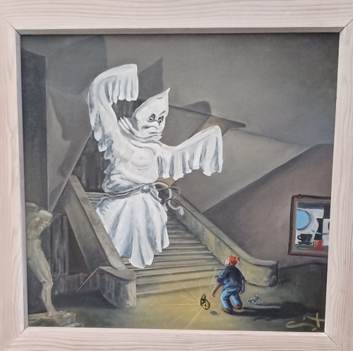Anonyme, Sans titre (le fantôme du musée), vers 1960-1970.jpg